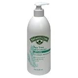 Natures Gate Tea Tree Moisturizing Lotion for Irritated, Distressed Skin, 18-Ounce Pumps (Pack of 3)