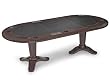SEVEN Game Tables S108H 8-Foot EIGHT Hold-'em Table (Walnut / Charcoal)