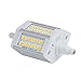 BESTVERT Energy Saving Dimmable R7S 10W 24 SMD 5730 J78 LED Light Bulb Floodlight Halogen Lamp Replacement, Warm white 3200K