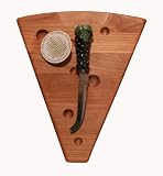 Out of the Woods of Oregon Cheese Wedge Board with Purple Grape Cheese Knife