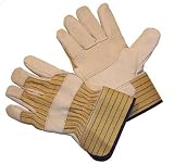Hot Pink Suede Leather Work Gloves SIZE MEDIUM