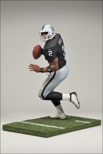 Childrens Toyshop  Toys : McFarlane Toys NFL Sports Picks Series 17 (2008 Wave 1) Action Figure JaMarcus Russell (Oakland Raiders) Dirty Uniform
