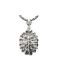 Balissima By Effy Collection Sterling Silver and 18k Yellow Gold Pendant Necklace