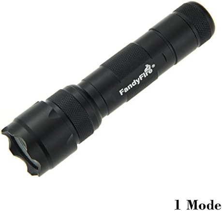 FandyFire WF-502B 1-mode Cree XM-L2 1000LM Tactical Led Flashlight Waterproof Camping Traveling Torch Lamp (Flashlight Only)