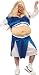Adult Sexy Fatsuit Cheerleader Costume-Standard Adult size fits 140-200lbs