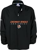 Cincinnati Bengals Ladies Black Diamond Quilted Full Zip Jacket