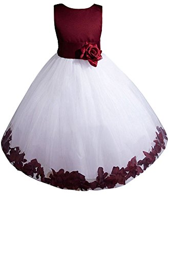 AMJ Dresses Inc Baby Girls' Wedding Flower Girl Birthday Party Dress