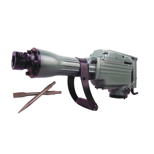 Neiko Industrial-Grade Electric Demolition Jack Hammer, with 2 Bits Point and Flat  &  Metal Case