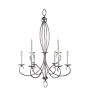 Sea Gull Lighting 31075-962 Pemberton Nine-Light Chandelier, Brushed Nickel Finish