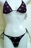 Pirate Skull & Crossbones Print String Bikini POTC