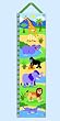 Wild Animals Canvas Growth Chart by Olive Kids