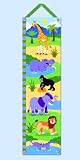 Wild Animals Canvas Growth Chart by Olive Kids