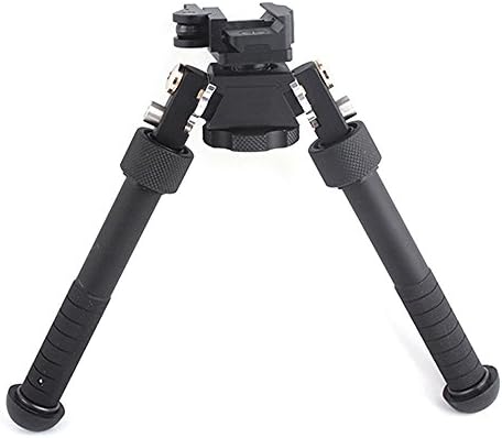 Best Bipod BT10 Tactical Bipod, QD Mount, Height 6.5 - 9 inch Flat Adjustable