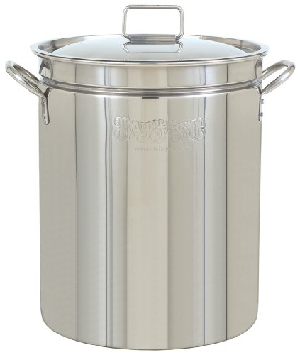 Bayou Classic 36 Quart (9 Gallon)  Stainless Fryer/Steamer w/ Lid