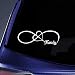 Family Forever Infinity Sticker Decal Notebook Car Laptop 8
