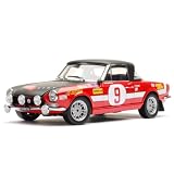 Fiat 124 Abarth #9 1/18 1971 Rally Elba Winner L.Trombotto/M.Enrico Limited Edition 3000pcs