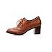 Brand New Fashion Vintage Womens Thick Heels Oxford Shoes
