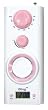 Zadro ISING FM Shower Radio, Pink
