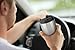 Set of 2 Travel Coffee Mugs Stainless Steel with BONUS Cleaning Cloths From Kerro Outlets