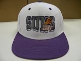 NBA Phoenix Suns Retro White 2 Tone Snapback Cap Adidas
