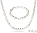 Childrens Girls Jewelry 3pc Pearl Set Bracelet, Necklace & Earrings for Girls