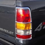 Putco Chevy 99-02 Silverado Chrome Trim Tail Light Covers