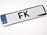 Produkt-Bild: FK Automotive FKKH101 Kennzeichenhalter chrom - 400 x 127 mm