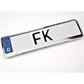 FK Automotive FKKH101 Kennzeichenhalter chrom - 400 x 127 mm