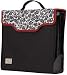 Crop In Style Paper Taker Organizer Tote, Black/Cream/Red