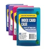 C Line 4X6 Index Card Case