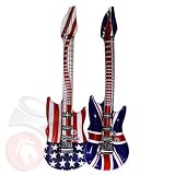 Aufblasbare Gitarre Luftgitarre USA England Rock