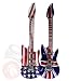 Aufblasbare Gitarre Luftgitarre USA England Rock