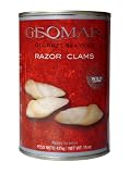 Geomar Chilean Gourmet Seafood-Razor Clams, 13.4 Ounces