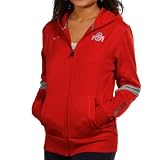 Ohio State Buckeyes Womens Venus Performance Full Zip Nike Hooded Sweatshirt Hoody
