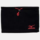 「MIZUNO(ミズノ)  ネックウォーマー  ブラック×レッド A75BA-18072」の画像