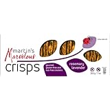 Martin's Marvelous Crisps Rosemary Lavender Crisps, 7-Ounce (Pack of 12)