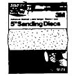 3M 9183 5" and 6" Adhesive Backed Sanding Disc