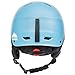 Traverse Sports 2-in-1 Convertible Ski & Snowboard/Bike & Skate Helmet, Matte Sky Blue, Small/Medium