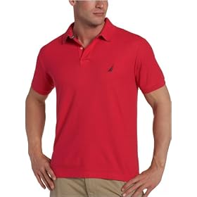 Nautica Sportswear Men's SS Deck Shirt Polo