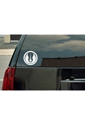 Star Wars Jedi Order Logo Vinyl Decal - White Window Sticker