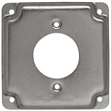 RACO INC 811C RACO 4 SQUARE STEEL ELECTRICAL BOX COVER