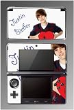 Justin Bieber Song Music Game Vinyl Decal Cover Skin Protector 27 for Nintendo 3DS