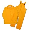 Boss 3PR0300YX Extra Large Yellow 3-Piece Lined PVC Rain Suit