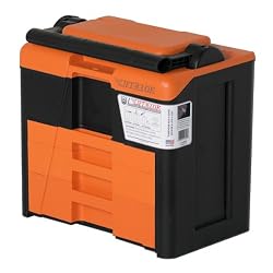 PDY Systems Lift-n-Lok Rapid Auto Fastening Orange and Black Toolbox /Organizer