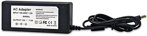 Casal 90w Ac Power Adapter/universal Intelligent Battery Charger for Imax B6 / B6ac B8 Charger Remote Control Toys Parts Rechargeable Batteries (Black)