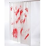 Bloody Shower Curtain