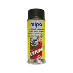 Mipa Winner Acryl-Lack Spraydose schwarz matt / kontrollschwarz (400ml)