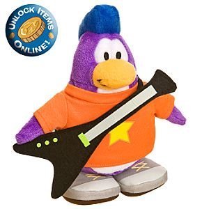 Disney Club Penguin 6.5 Inch Series 1 Plush Figure Rocker [Includes Coin with Code!]
