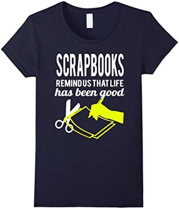 Women's Scrapbook T shirts - Best Scrapbooking Shirt XL Navy