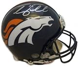 tim tebow signed mini helmet denver broncos